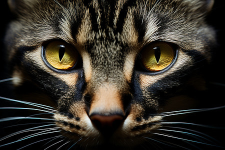 猫咪的眼睛背景图片