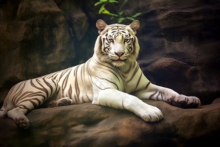 大理石上的老虎高清图片