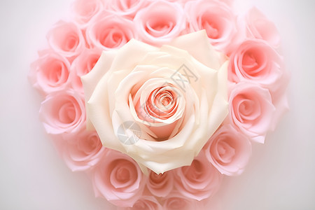花束包装浪漫的玫瑰花束背景