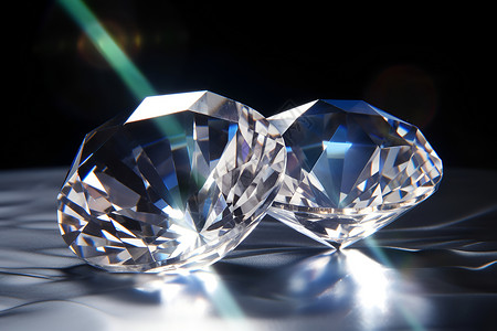 奢华昂贵的钻石背景图片