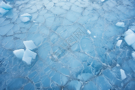冻结的冰面背景图片
