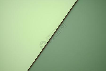 褐色色调墙面时光交错在绿白双色墙面背景