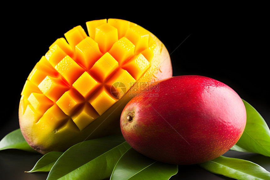 健康可口的芒果图片