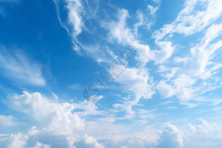 高层云美丽云层背景