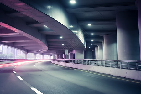 隧道公路隧道中的道路背景