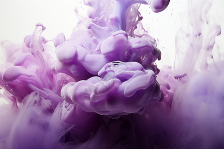 流动的紫色液体背景图片