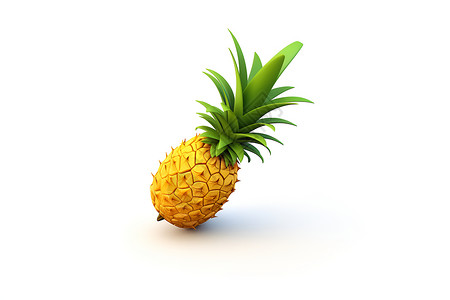 酸甜可口的菠萝背景图片
