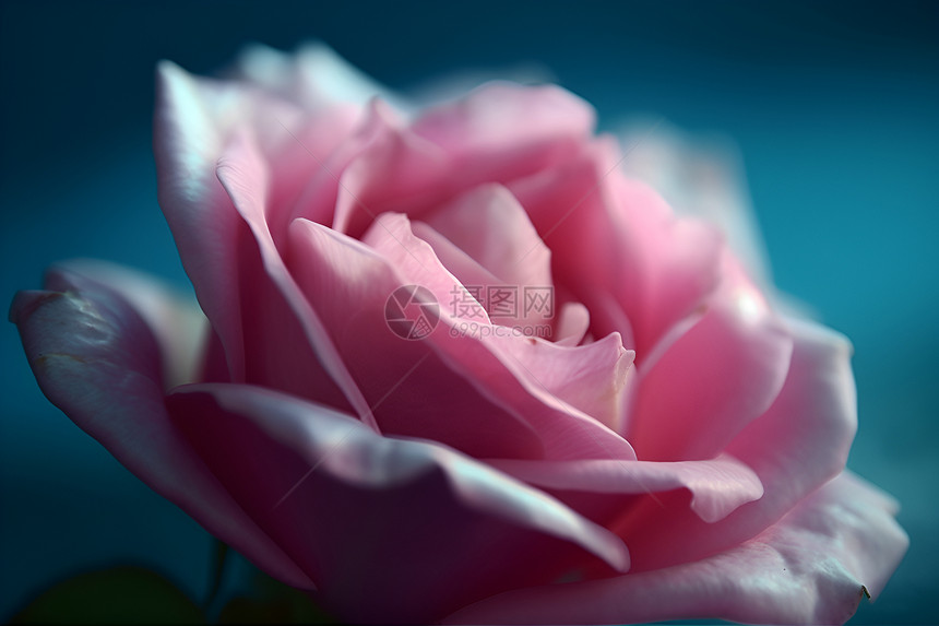 温柔浪漫的粉色玫瑰图片
