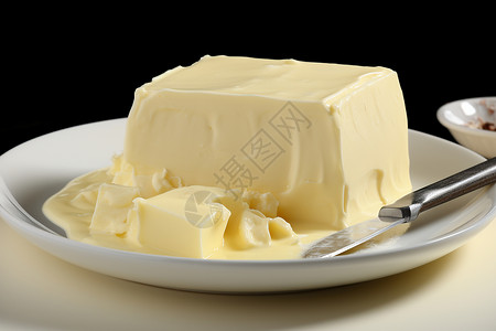 美味的黄油背景图片