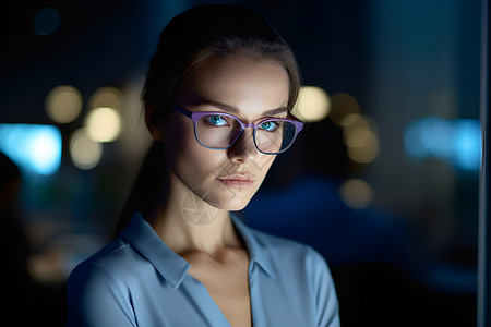 商务装打扮的女人背景图片