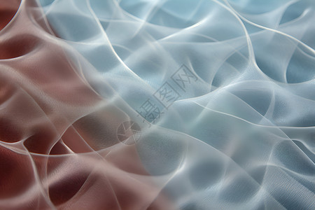 制作的波浪形纺织物背景图片