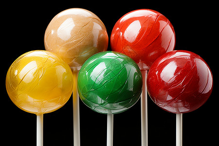 彩色棒棒糖五彩的棒棒糖背景