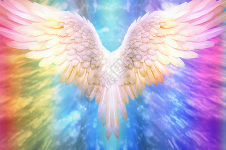 天使的羽翼背景图片
