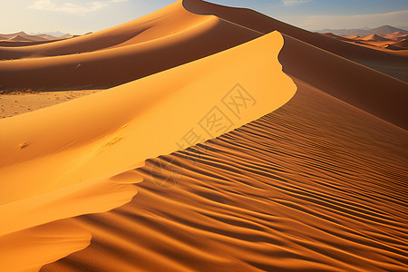 沙漠中的纹理高清图片