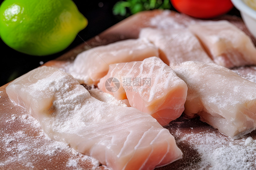 腌制的海鲜大餐图片
