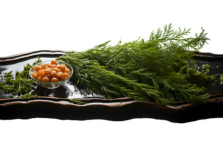 传统日式料理的餐饮美食背景图片