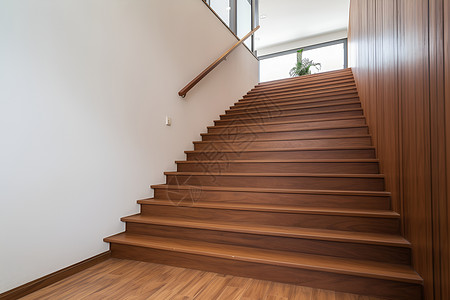 木质楼梯背景图片