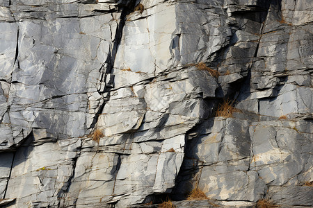 岩石裂缝自然粗糙的峭壁背景