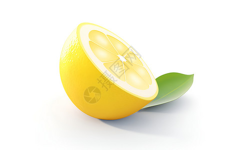 清新可爱柠檬背景图片