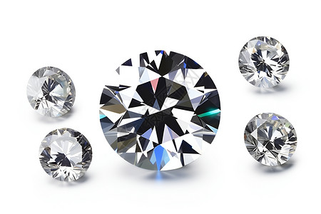 钻石闪耀素材璀璨如星的钻石背景