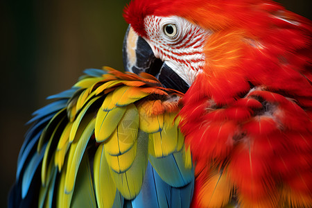 彩色的鹦鹉鸟类背景图片