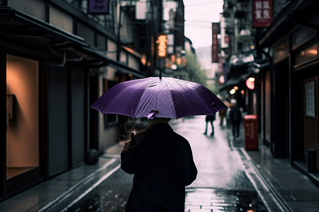 街道女人街道上行走的女士背景