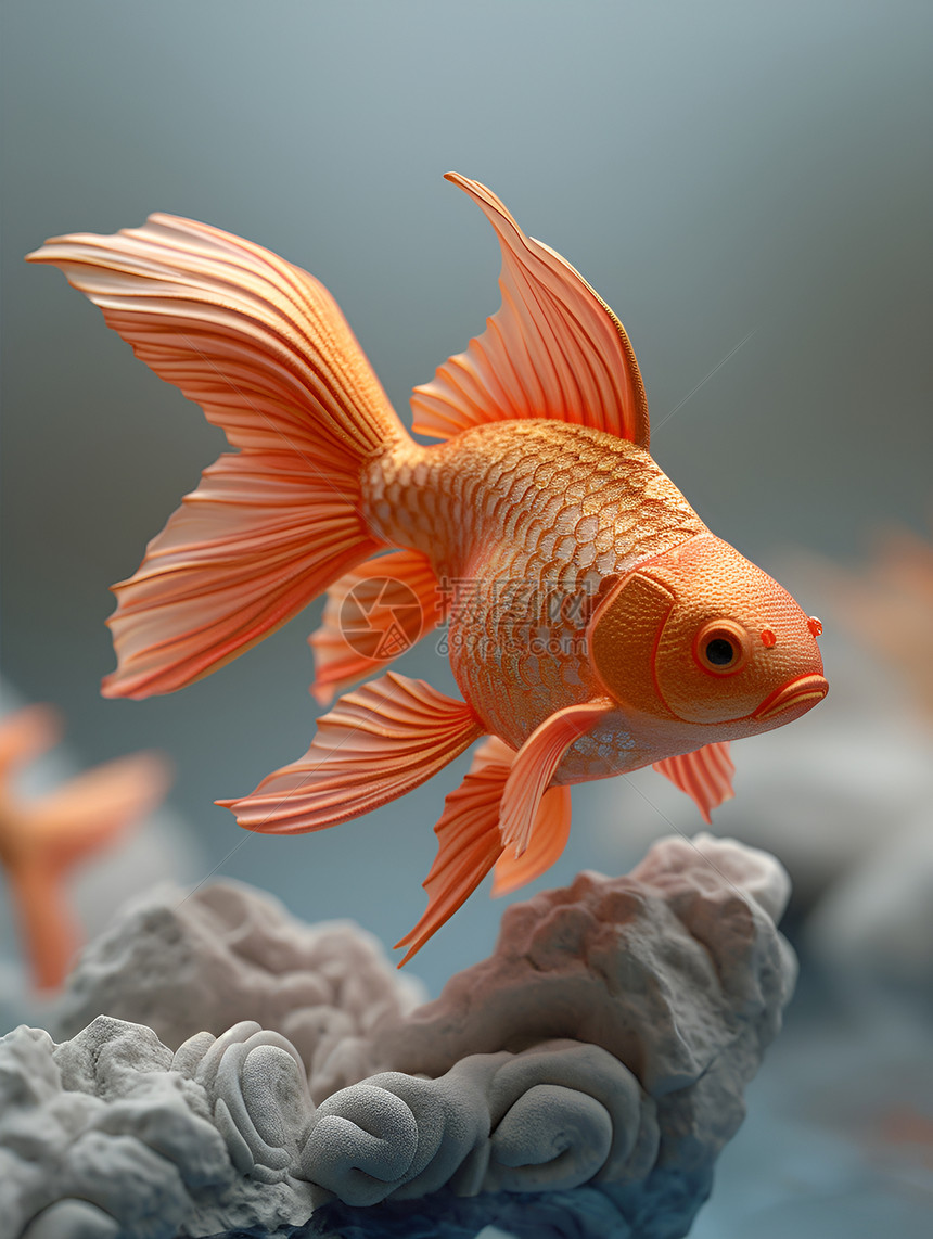 设计的小鱼艺术品图片