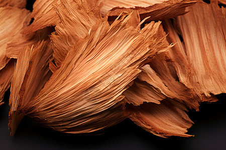 粗糙的椰壳纤维高清图片