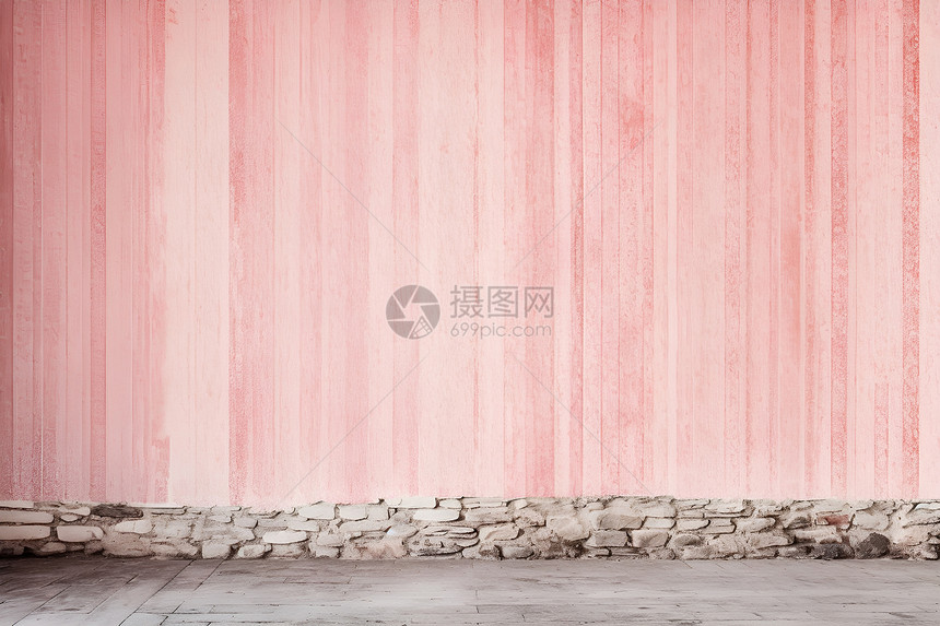 粉红色墙壁图片