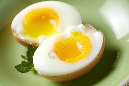 流心皮蛋健康饮食的鸡蛋背景