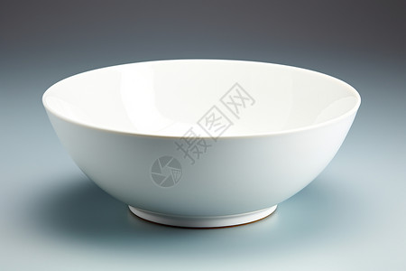 白色的陶瓷碗具背景图片