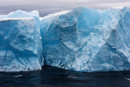 冰山自然美景背景图片
