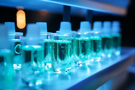 化学实验的液体背景图片