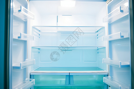 空旷的家装冰箱背景图片