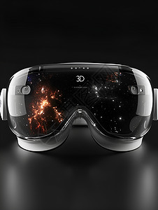 虚拟现实眼镜背景图片