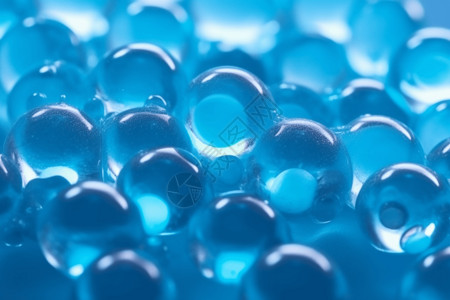 透明胶素材透明胶球创意背景设计图片