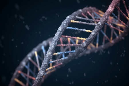 抽象DNA细胞链概念图背景图片