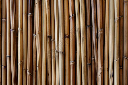 竹制藤条编织高清图片