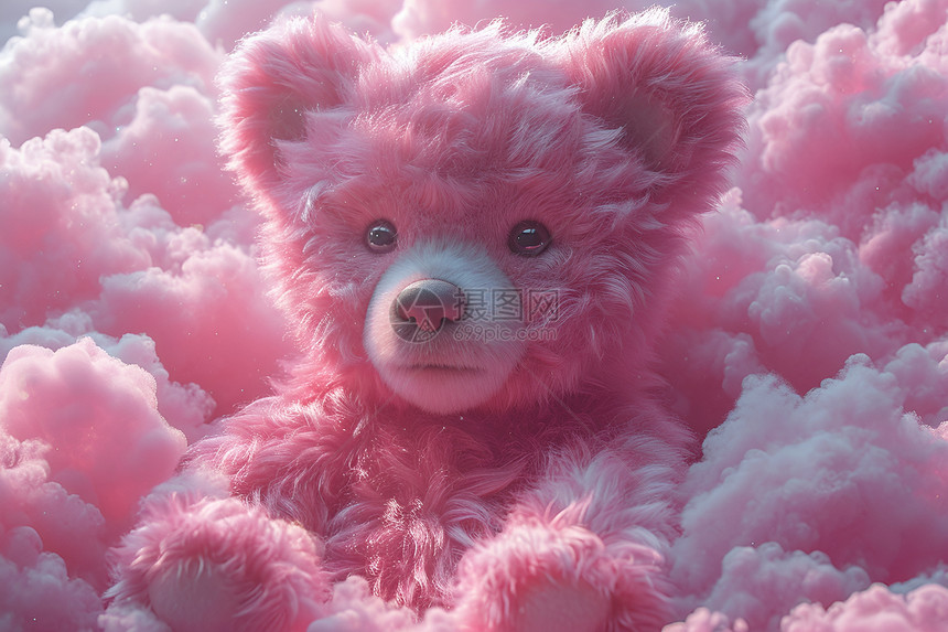 粉色熊宝宝图片