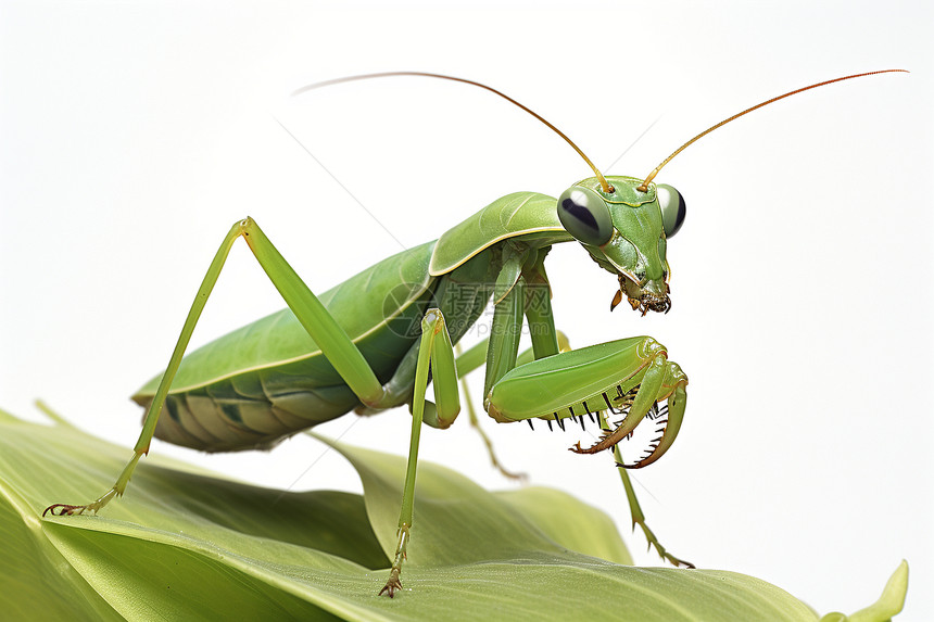 自然环境中的螳螂图片