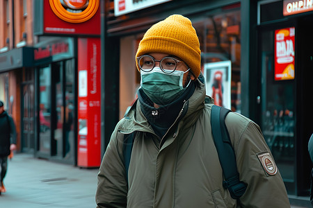 全副武装的男子背景图片