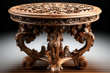 古典的木桌背景图片