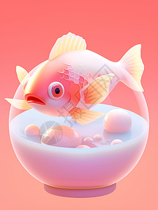 鱼儿泡泡奇幻世界背景图片
