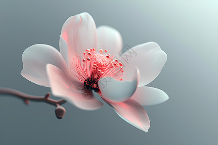 植物花蕊柔和花朵设计图片