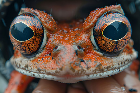 红眼青蛙照片背景图片