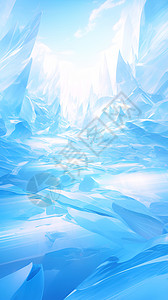 海洋冰山背景图片