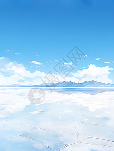 宁静之湖背景图片