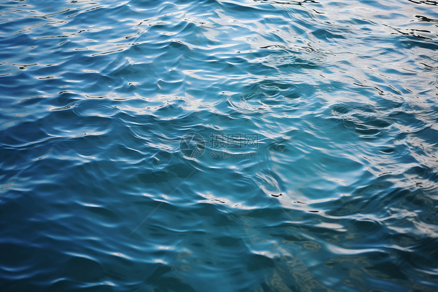 湖泊的水波纹图片