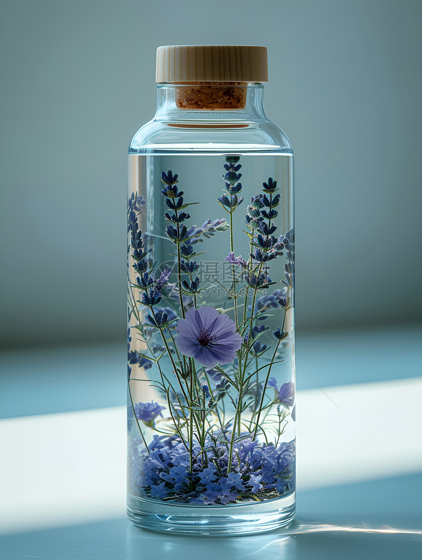 花卉瓶子图片