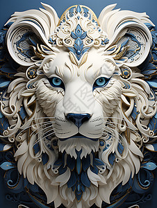 白狮之梦动物白狮高清图片